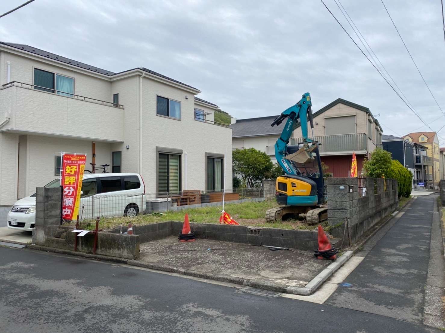 弊社の近所にて